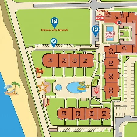 Aparthotel Premier With Pool & Sea View 4*